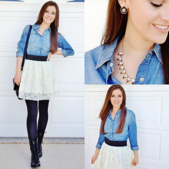Arizona Girl My Style Denim Tulle